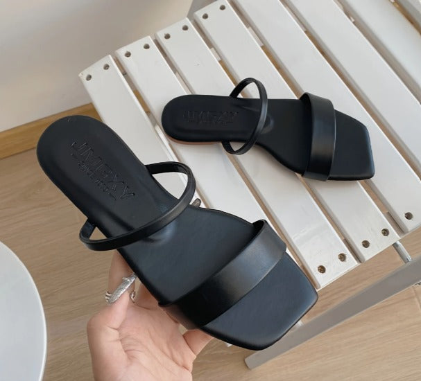 Womens Summer Square Toe