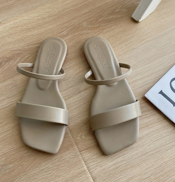 Womens Summer Square Toe